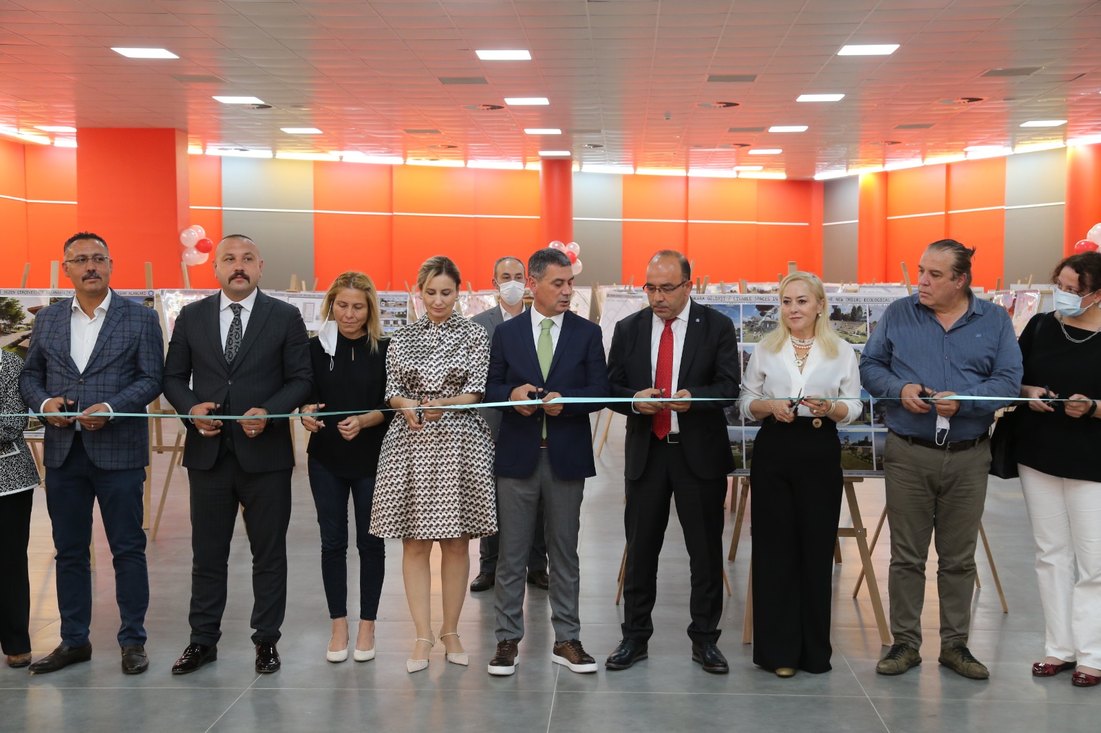 Mimarlık Fakültesi Öğrencilerinin Hazırladığı "EKOKÖY" Temalı Mimari Proje Sergisinin Açılışı Yapıldı